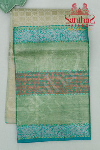 ivory-colour-body-with-contrast-blouse-border