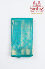 Ramar Green Pure Silk Saree with Self Border