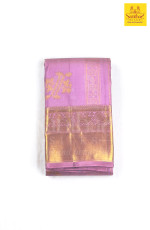 Keva Color Pure Silk Saree with Self Zari Border