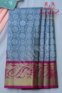 silver-grey-body-with-pink-border-blouse