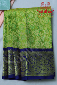 flourescent-green-with-contrast-blouse-border