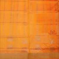 LIGHT YELLOW COLOUR BODY WITH GOLDEN ZARI FLORAL BUTTA WITH SELF BLOUSE