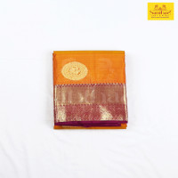 mustard-yellow-pure-silk-with-contrast-maroon-border