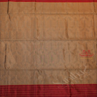 GRAY COLOUR BODY WITH GOLDEN ZARI FANCY BUTTA WITH CONTRAST BLOUSE & BORDER