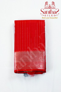 chilly-red-pure-silk-saree-with-copper-zari