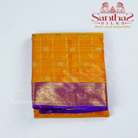 golden-yellow-pure-silk-saree-with-violet-border