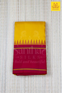 mustard-yellow-body-plain-with-red-green-ganga-jamuna-border-without-zari