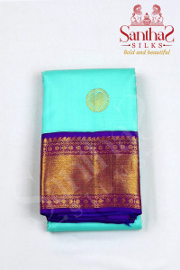 pastel-blue-pure-silk-saree-with-magenta-border