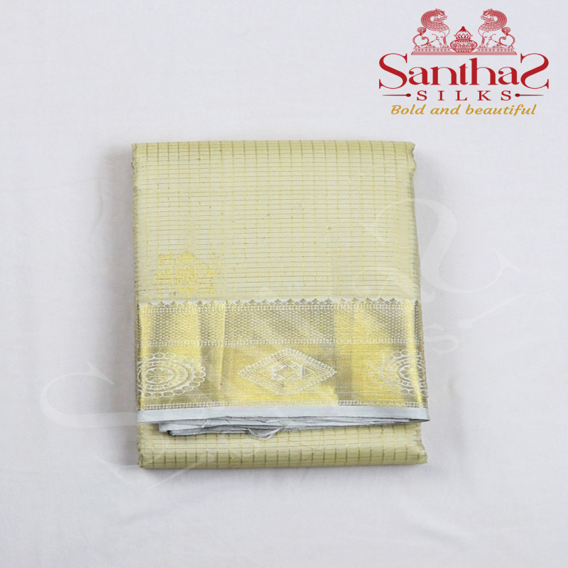 Sandal Gold Small Checks
