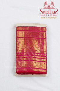 sandal-body-with-fucshia-pink-korvai-border