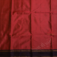 DARK PINK COLOUR BODY WITH GOLDEN ZARI STRIPS WITH CONTRAST BLOUSE & BORDER