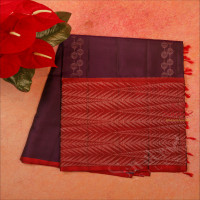 purple-colour-body-with-copper-zari-fancy-butta-with-contrast-blouse-border