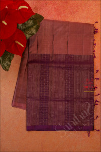 grape-colour-body-with-golden-zari-butta-with-contrast-blouse-border