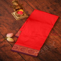 9-yards-madisar-red-colour-body-with-contrast-border-without-blouse