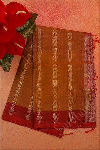 maanthalir-pachai-colour-body-with-silver-zari-floral-butta-with-contrast-blouse-border