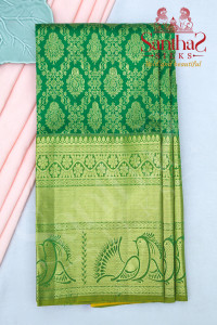 meenakshi-green-body-with-contrast-blouse