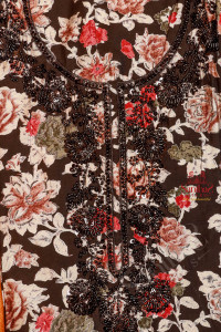 black-colour-fancy-unstitched-salwar-suit