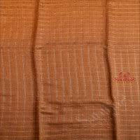 BROWN COLOUR TUSSAR SAREE