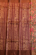 PURPLE COLOUR TUSSAR SAREE