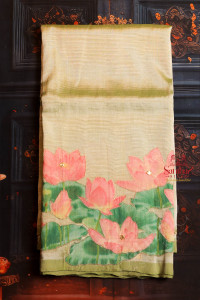 mangalagiri-cotton-body-in-mint-green-colour-with-applick-work-and-self-colour-pallu-blouse