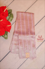 VIOLET COLOUR MANGALAGIRI TISSUE SAREE AND CONTRAST DESIGNER BLOUSE