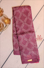 VIOLET COLOUR TUSSAR SILK