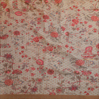 CREPE BANARAS SILK SAREE IN PALE SEA BLUE COLOUR WITH FLORAL DIGITAL PRINTS