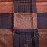 BLUE COLOUR KORA ORGANZA SAREE WITH SELF BLOUSE & BORDER