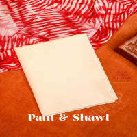 PINK COLOUR SEMI TUSSAR UNSTITCHED SALWAR SUIT