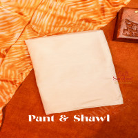 YELLOW COLOUR SEMI TUSSAR UNSTITCHED SALWAR SUIT