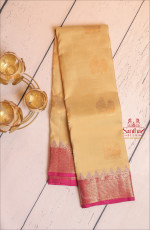 LIGHT GREEN COLOUR BODY WITH ANNAM MOTIFS AND CONTRAST PALLU & BLOUSE