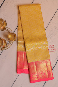 tuscany-yellow-colour-body-with-silver-zari-heavy-design-and-contrast-pallu-blouse