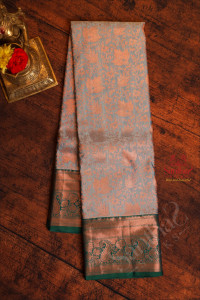 pale-cerulean-blue-colour-body-with-jacquard-floral-embosed-with-contrast-blouse-border
