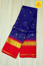 Violet Clover Butta Body with Bentex Temple Red Border