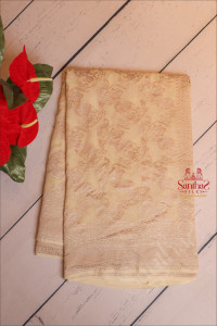 georgette-banaras-saree-in-cream-colour-with-self-colour-blouse