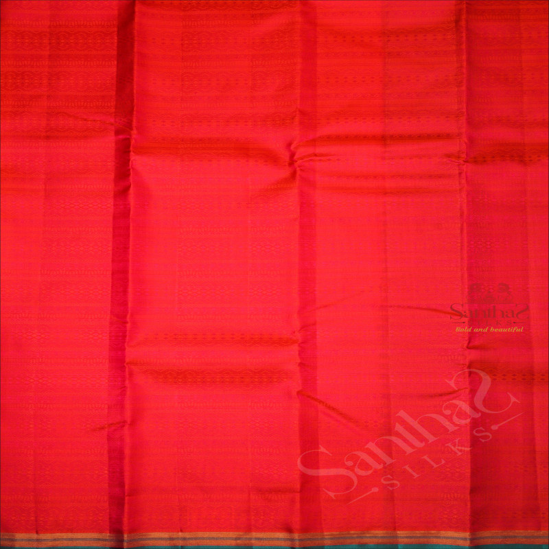 DUAL SHADE PINK COLOUR BODY WITH FANCY THREAD STRIPS WITH CONTRAST BLOUSE & BORDER