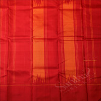 MULTI COLOUR CHECKED BODY WITH CONTRAST BLOUSE & BORDER