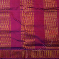 9 YARDS MADISAR NEON GREEN COLOUR BODY WITH CONTRAST BORDER & WITHOUT BLOUSE