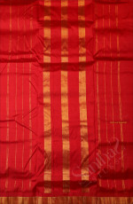 9 YARDS MADISAR LIGHT MAROON COLOUR BODY WITH SELF BORDER & WITHOUT BLOUSE