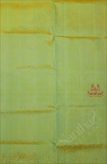 FRENCH LIME COLOUR BODY WITH MANGO BUTTA NEEM ZARI WITH CONTRAST BLOUSE